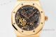 ZF Factory Audemars Piguet Royal Oak Black Skeleton 41mm Yellow Gold Watch Super Clone (2)_th.jpg